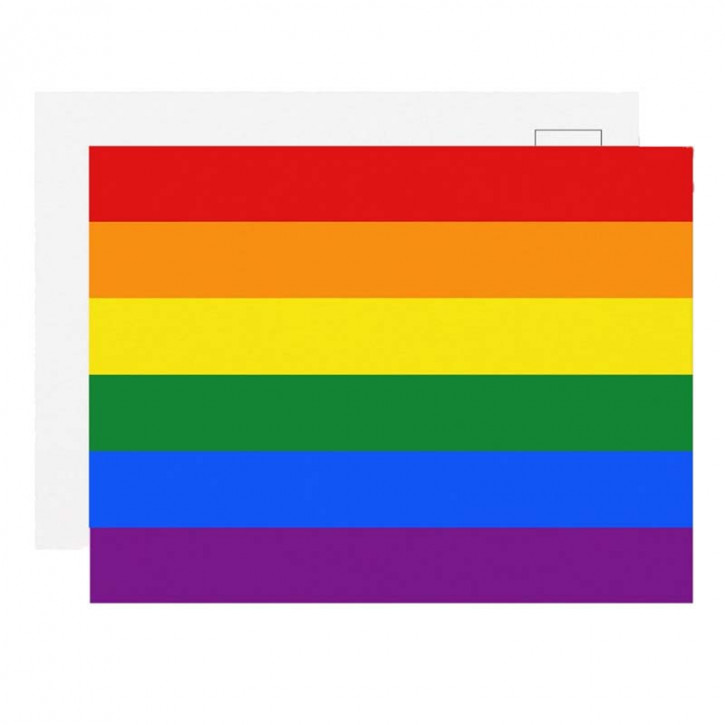 Rainbow Flag Postkarte