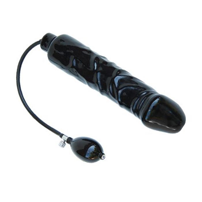 Hugh Dildo inflatable, black