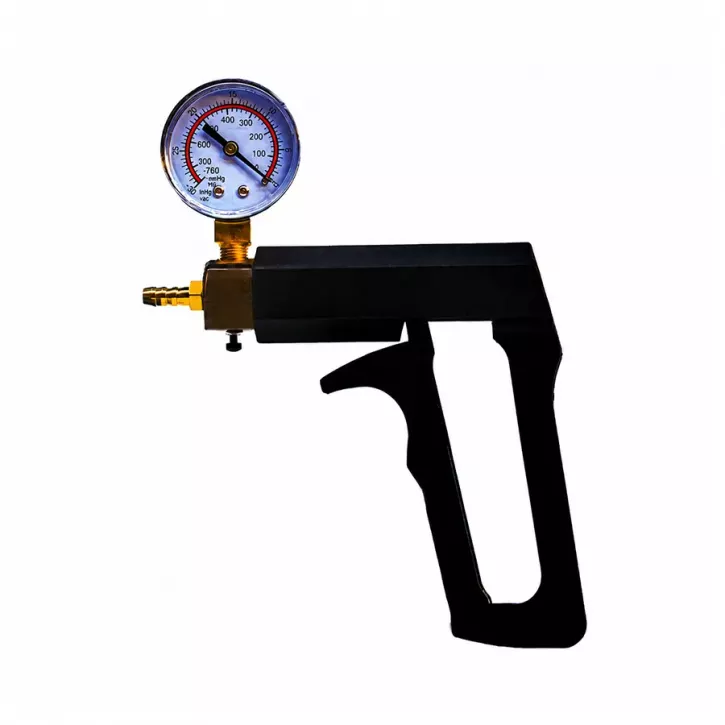 Pistol Unterdruckpumpe mit Manometer