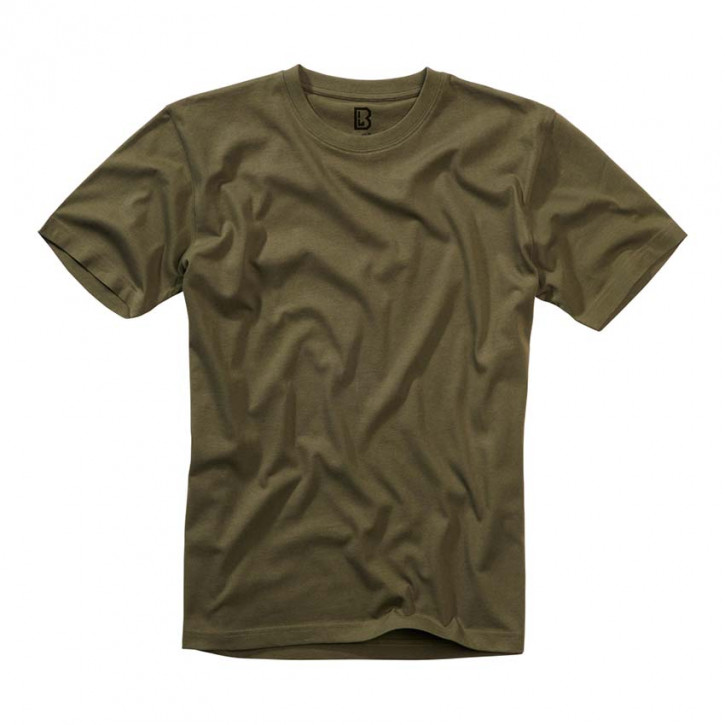 T-Shirt Camouflage, olive, size S