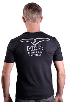 Mister B T-Shirt, black, size M