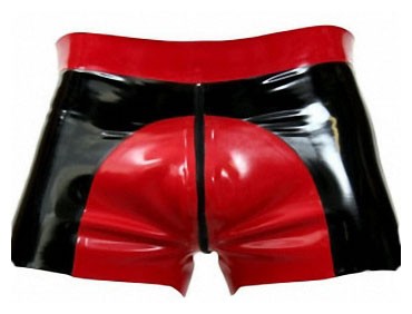 Rubber Shorts with Saddle, size L