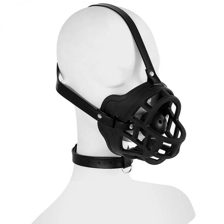 GatorRXR Disziplin Mask Maulkorb aus Silikon mit Kugelknebel