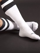 BARCODE Football Socks, w/bk, 43/45