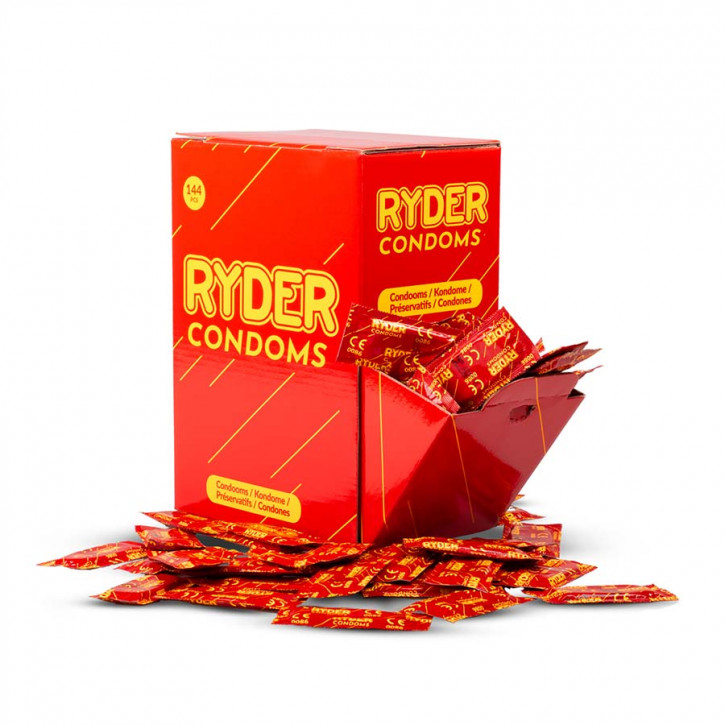 Ryder Condoms 144 Pcs.
