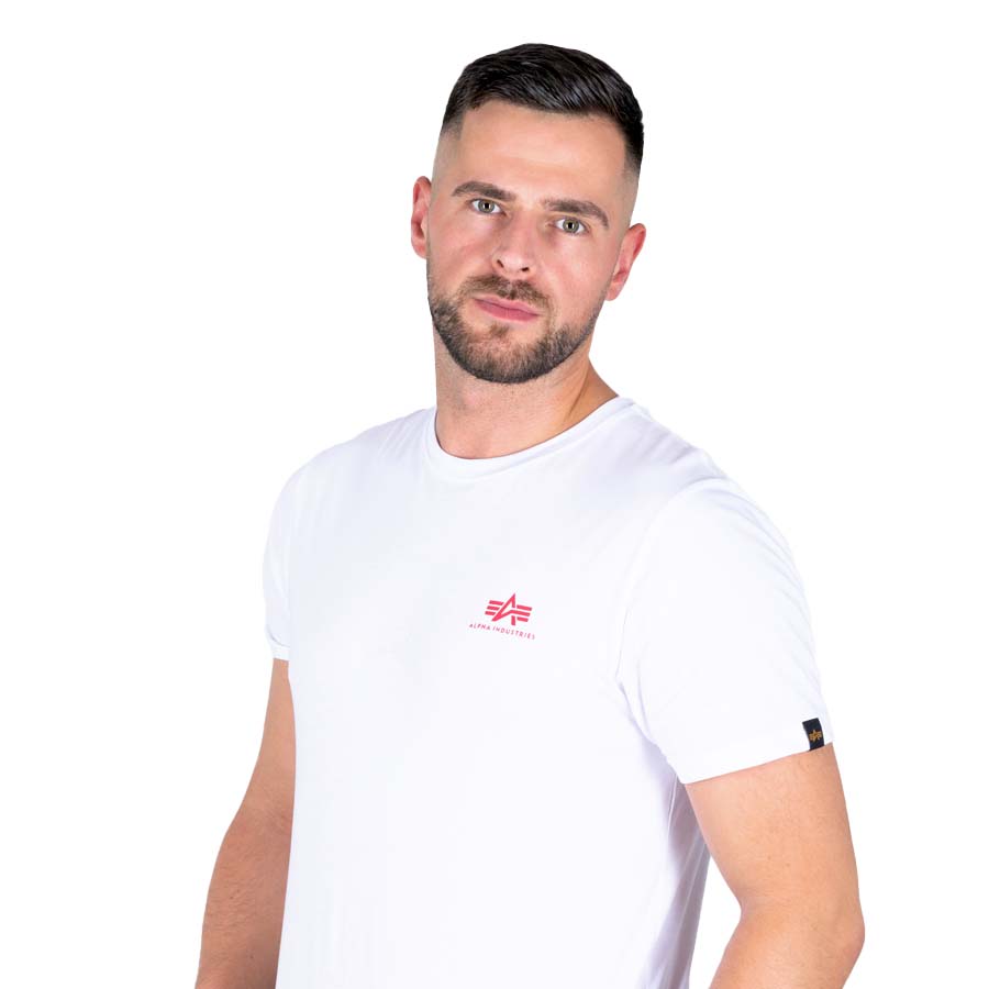 white/red-4724M T-Shirt Industries Alpha Backprint