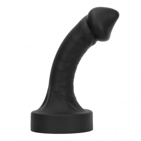 Riesendildo 35x6cm aus Silikon mit Basis