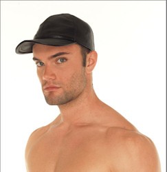 Baseballcap Leder