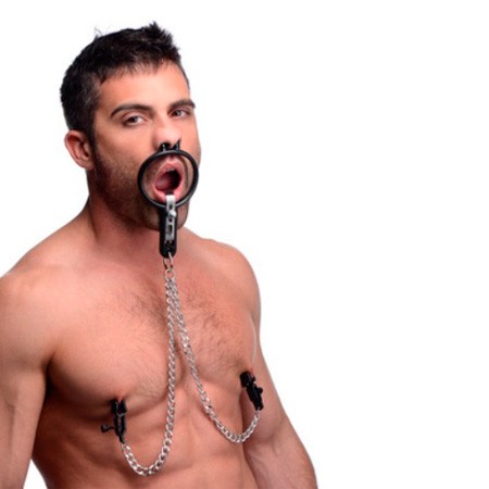 Nipple Mouth Torture