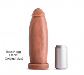 Mr. Hankey’s Boss Hogg Large XL Dildo Soft/Tan/Vac