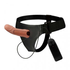 Strap on Harness mit Dildo Vibrator