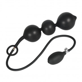 Anal Balls Trio black inflatable