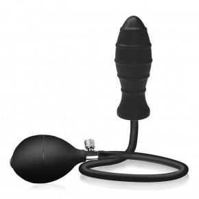 Inflatable simple dimple Anal Plug