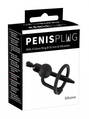 Penis Plug mit Vibration