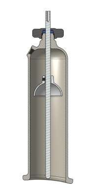 eVac 600 8mm Vakuum Cylinder and Electrostimulation