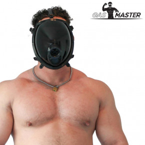 Gasmaster Black MSX Smoke Full Visor Gas Mask