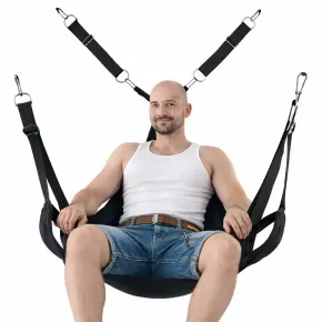 Mr Sling Triangel Stoffschlinge Komplettset schwarz