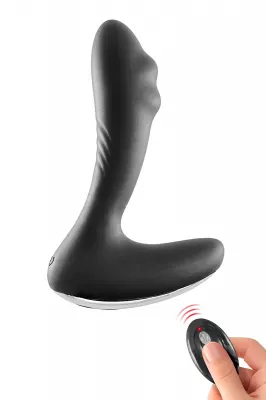 Blue Junker Prostata und Perineum Vibrator mit Fernbedienung