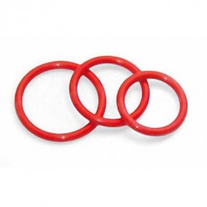 Rubber Cockring red, Ø 50 mm