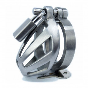 BON4Micro extra small stainless steel Chastity Cage