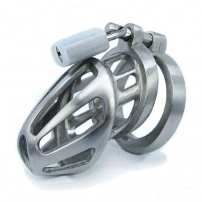 BON4M small - medium stainless steel Chastity Cage