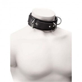 Lederhalsband Premium