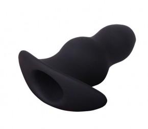 Double Silicone Hollow Butt Plug