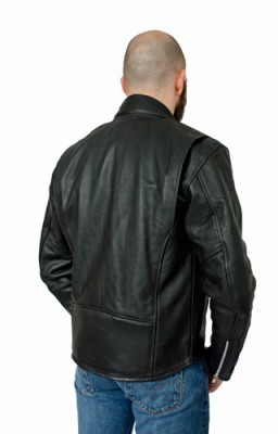 Motor Leather Jacket, M