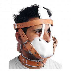 Leather Muzzle Mask