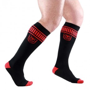 Footish Socks black/red