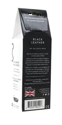 Slube Black Leather Single Bath Play Lube