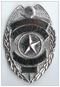 Abzeichen Security Guard